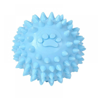 Balls for Dogs Small, Fetch Balls for Dogs Rubber Cute Colors TPR Puppy Toys Dog Toy Balls Dog Toys Spike Ball Dog Chew Toys for Small Dogs Pet Toys for Puppy Teething Toys,Blue