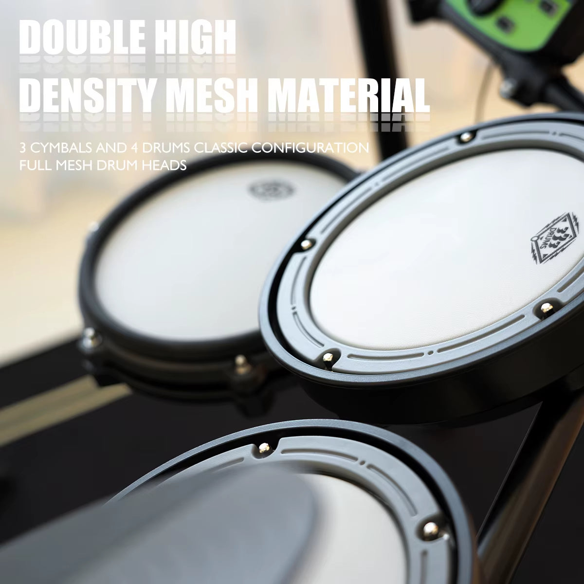 Promotion PD333 Electronic Kick Drum with Aluminum Chamber Complimentary Package Including Electronic Drum Sensors