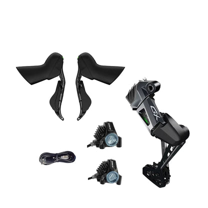 CE Certificates Wheeltop EDS Gex Gravel Bike Electronic Groupset Electronic Shifting Bicycle Derailleur