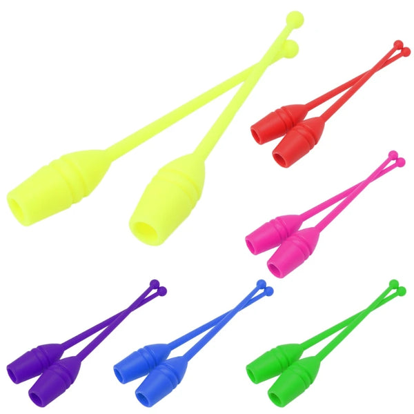 1Pair Children Adults Rhythmic Gymnastics Stick Dancing Sports Fitness Equipment