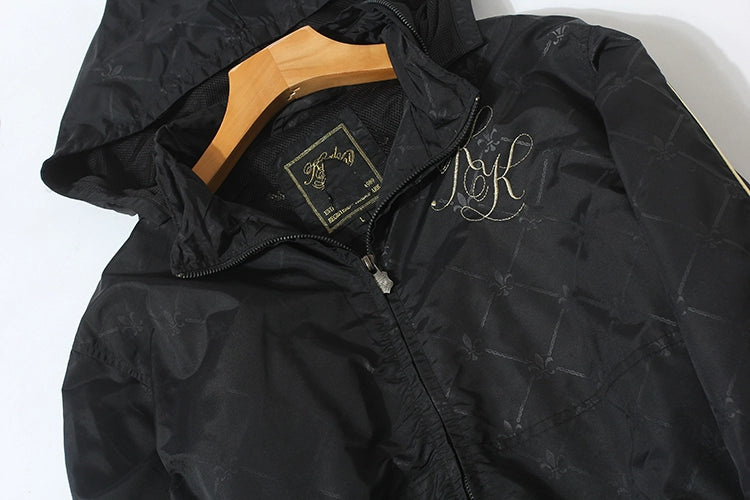 Men's and Women's Leisure Windproof Hooded Sport Jacket Top