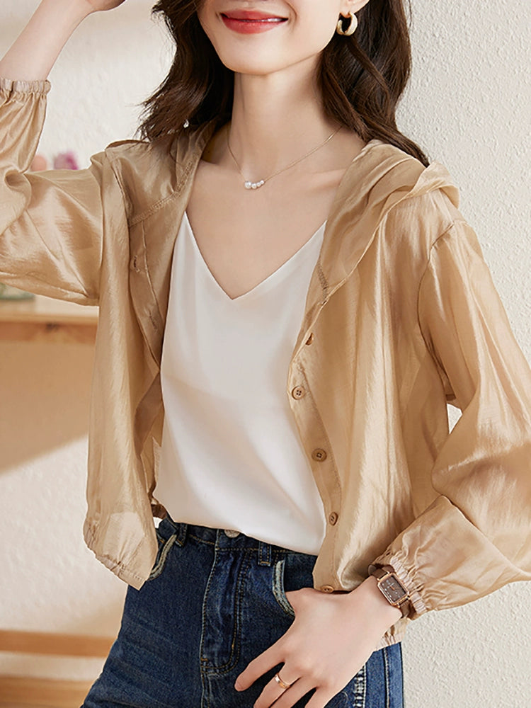 Fashion Sun Protection Summer Best Selling Anorak Short Coat
