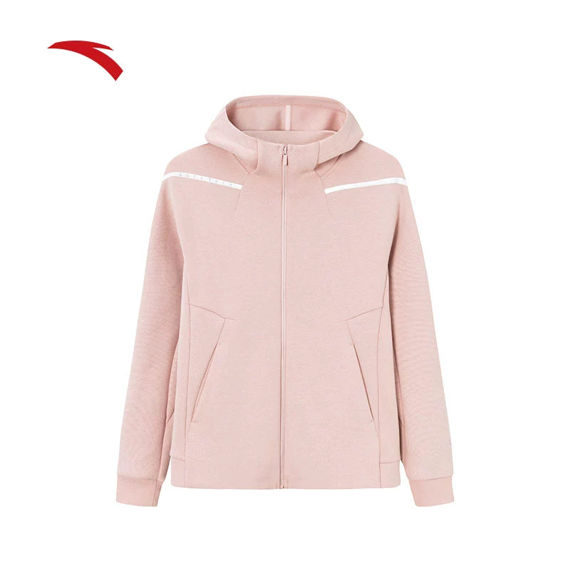 Anta Hooded Women's Running Cardigan Sports Outwear