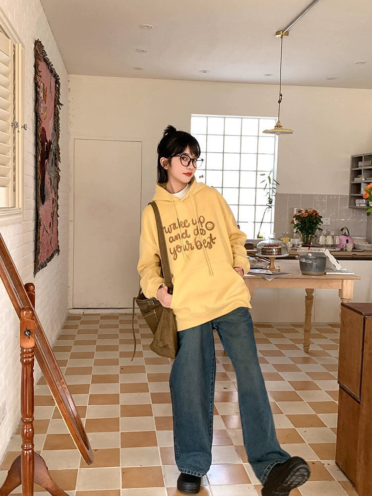 Hachi: A Dog's Tale Loose and Simple Brand Thickened Sweatshirt