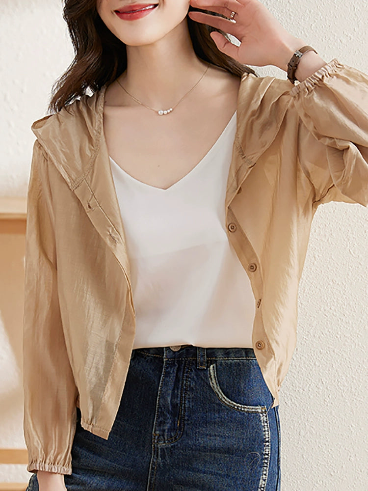 Fashion Sun Protection Summer Best Selling Anorak Short Coat