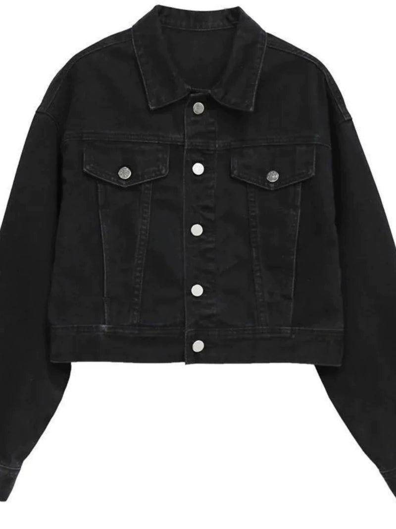 Fried Street Short Retro Jacket Jacket Denim Jacket