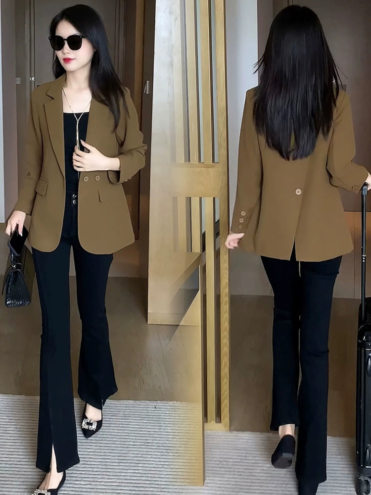 Spring New Arrival Casual Petite Top Suit Outwear