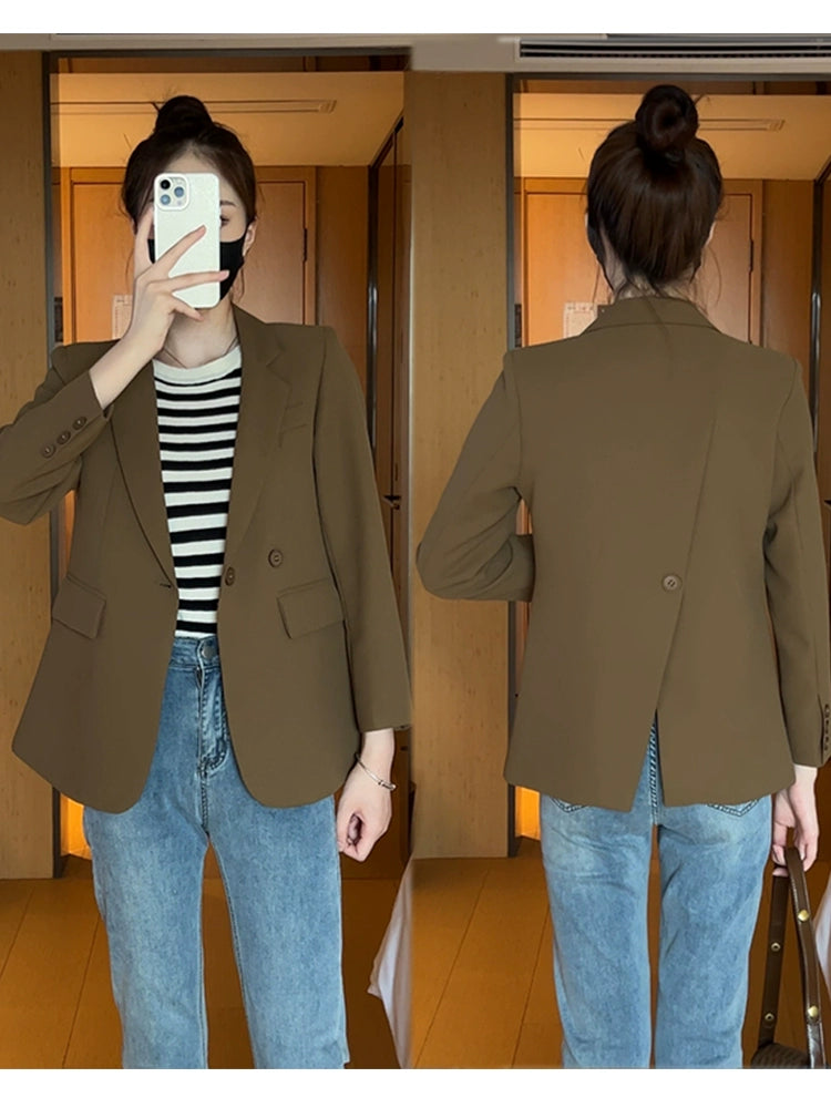 Coat Female Minority All-Match Slim Looking Business Suit Coat