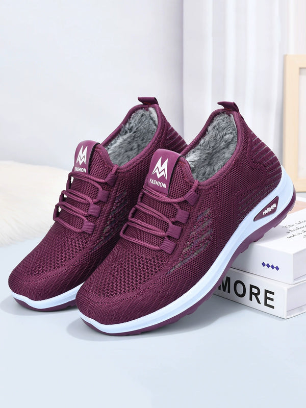 Thick Warm Middle-Aged Mom Non-Slip Soft Bottom Cotton Shoes