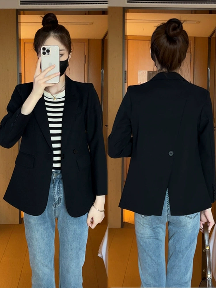 Coat Female Minority All-Match Slim Looking Business Suit Coat