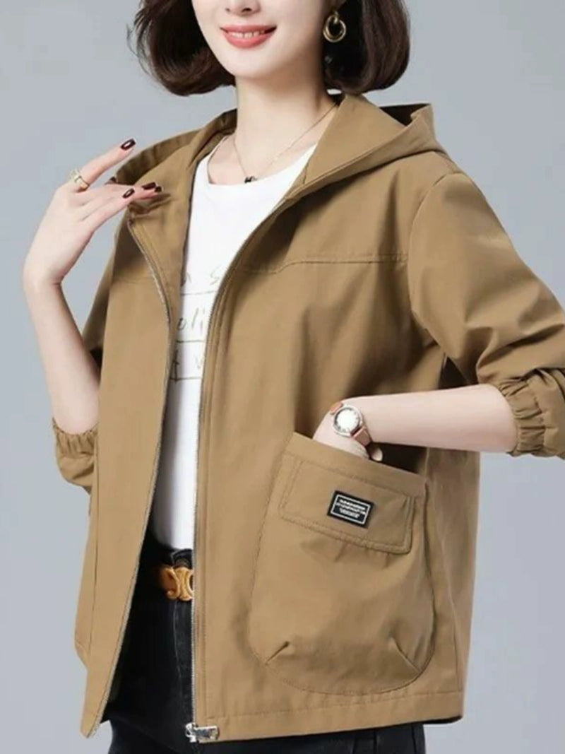 Coat for Women Casual Temperament Youthful-Looking Jacket for Moms