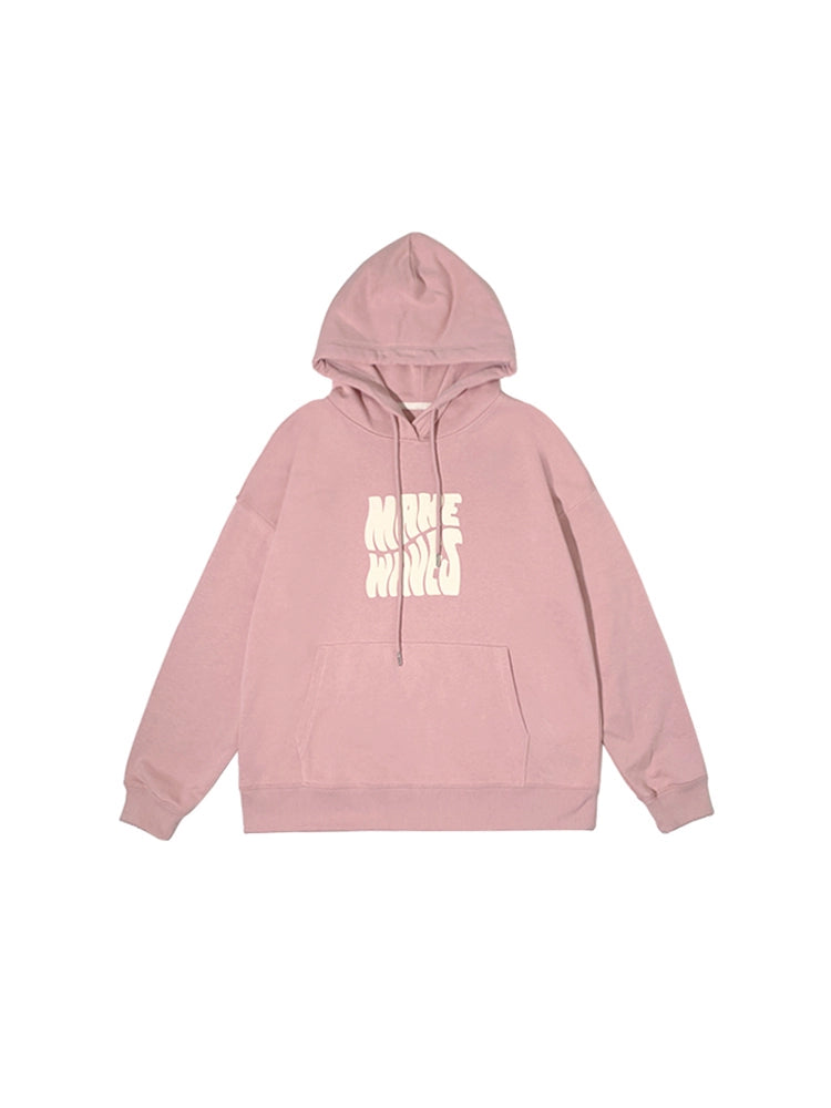 Lazy Hachi: A Dog's Tale Retro Loose Hooded Sweatshirt