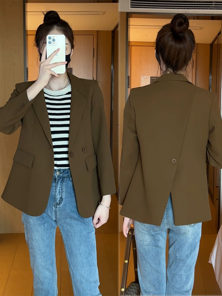 Coat Female Minority All-Match Slim Looking Business Suit Coat
