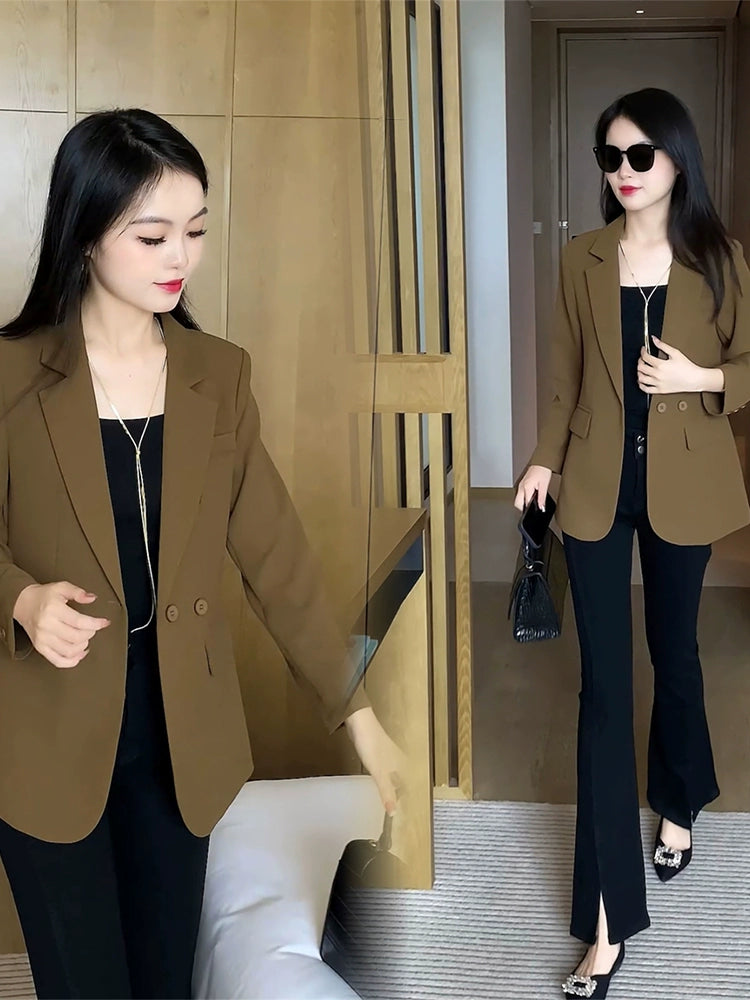 Spring New Arrival Casual Petite Top Suit Outwear