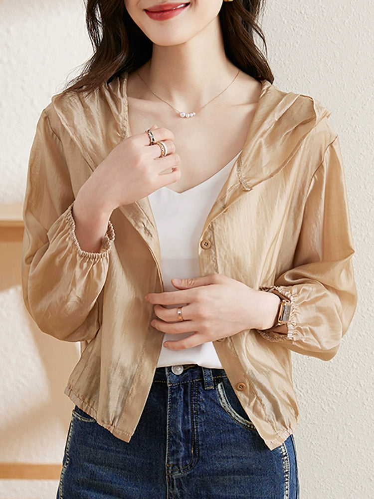 Fashion Sun Protection Summer Best Selling Anorak Short Coat