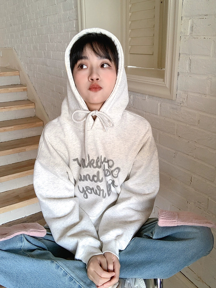 Hachi: A Dog's Tale Loose and Simple Brand Thickened Sweatshirt