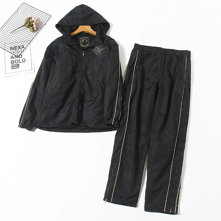 Men's and Women's Leisure Windproof Hooded Sport Jacket Top