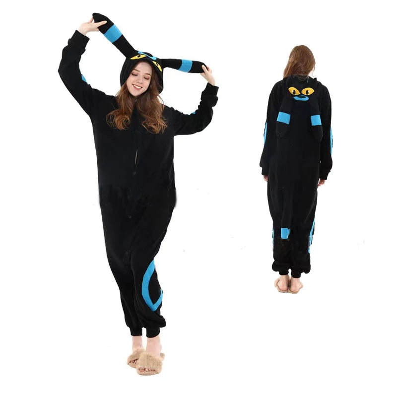 Adults Cartoon Kigurumi Bulbasaur Onesie Cosplay Costume One-Piece Pajama New Year Gift Full Body Pijama Christmas Sleepwear