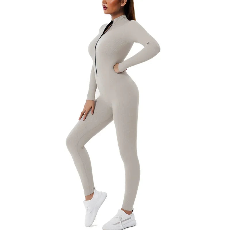 Quick-drying Breathable Jumpsuit Seamless Yoga Suit Sports Set Female Tight Dance Fitness Yoga Jumpsuit Yoga Pants Gym Women