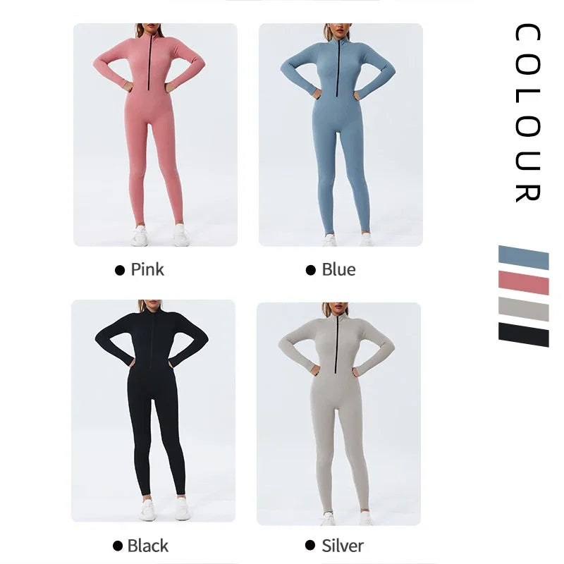 Quick-drying Breathable Jumpsuit Seamless Yoga Suit Sports Set Female Tight Dance Fitness Yoga Jumpsuit Yoga Pants Gym Women