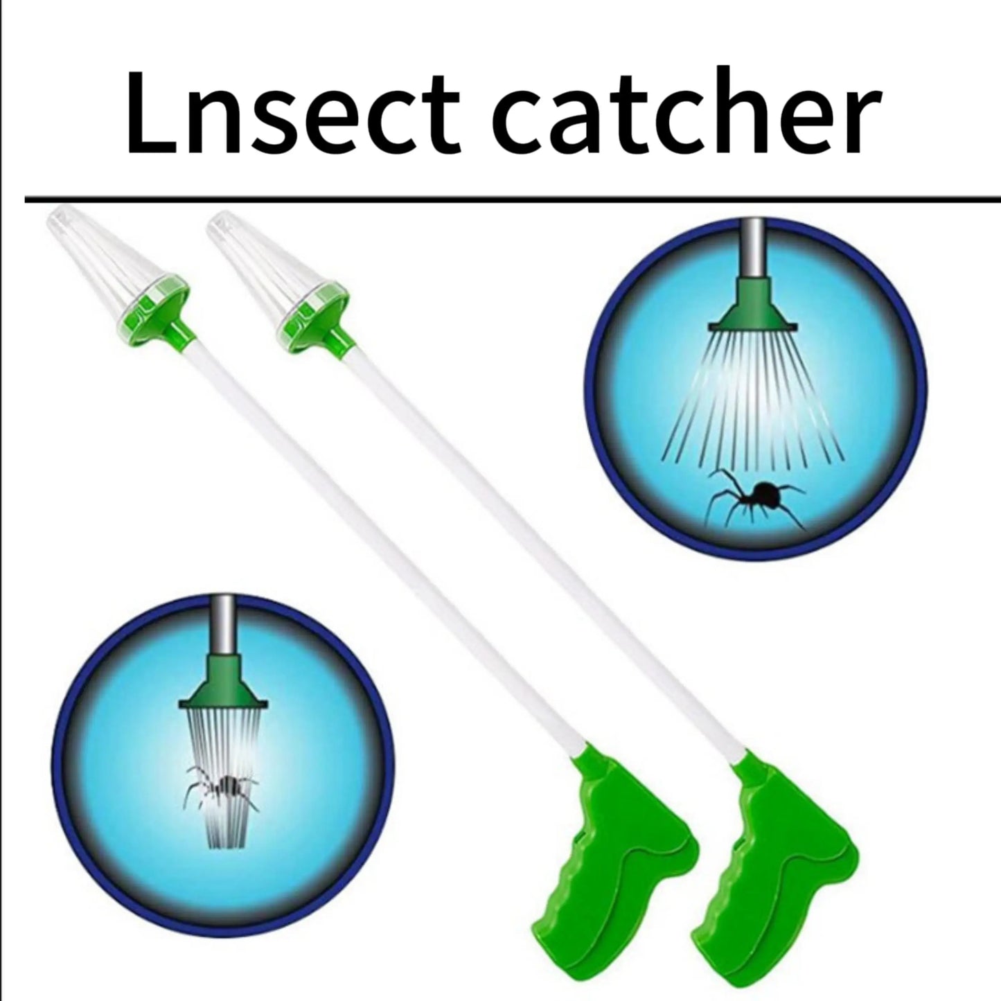 Foldable Household Tool Spider Catcher Clip Insect Catcher Cute Catcher Abs Household Outdoor
