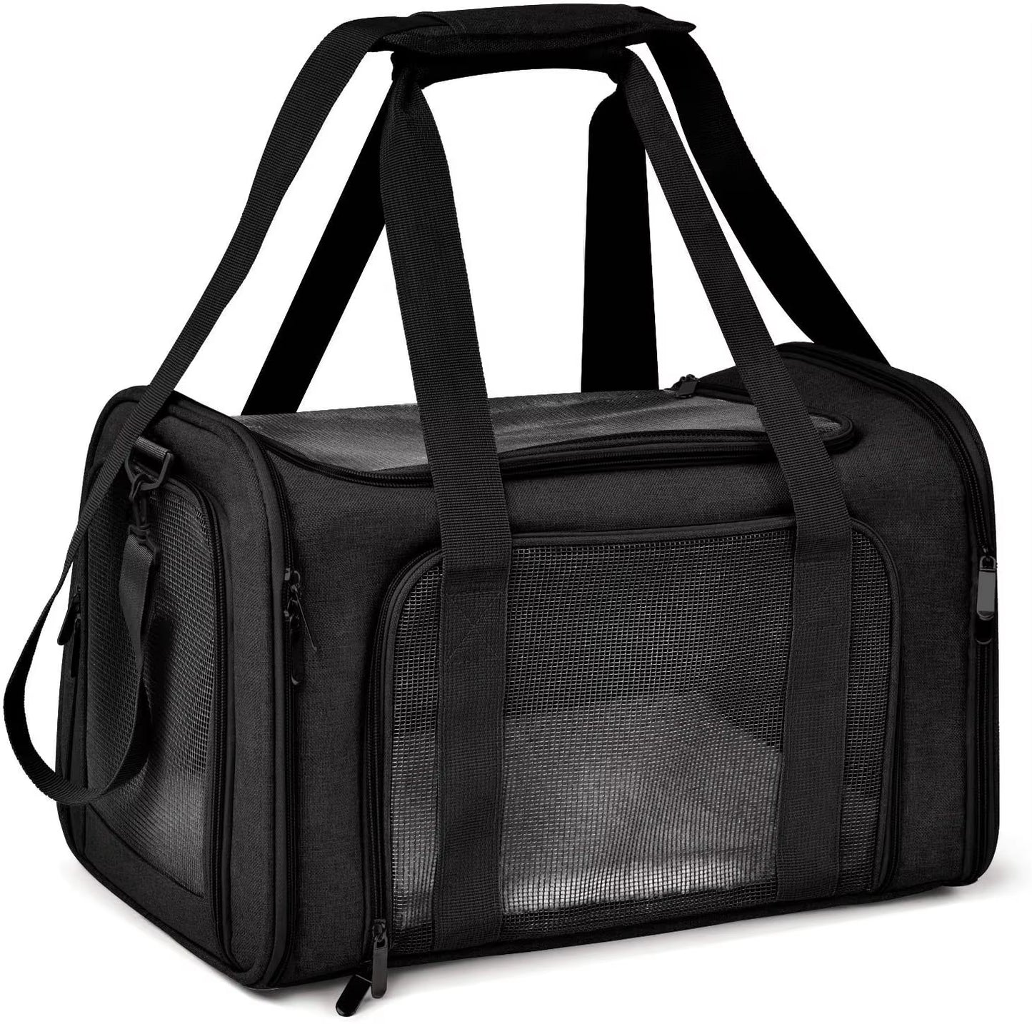 Portable Mesh Shoulder Bag for Pets Cat Carrier Bags Outgoing Travel Pets Handbag Transport Bag Breathable