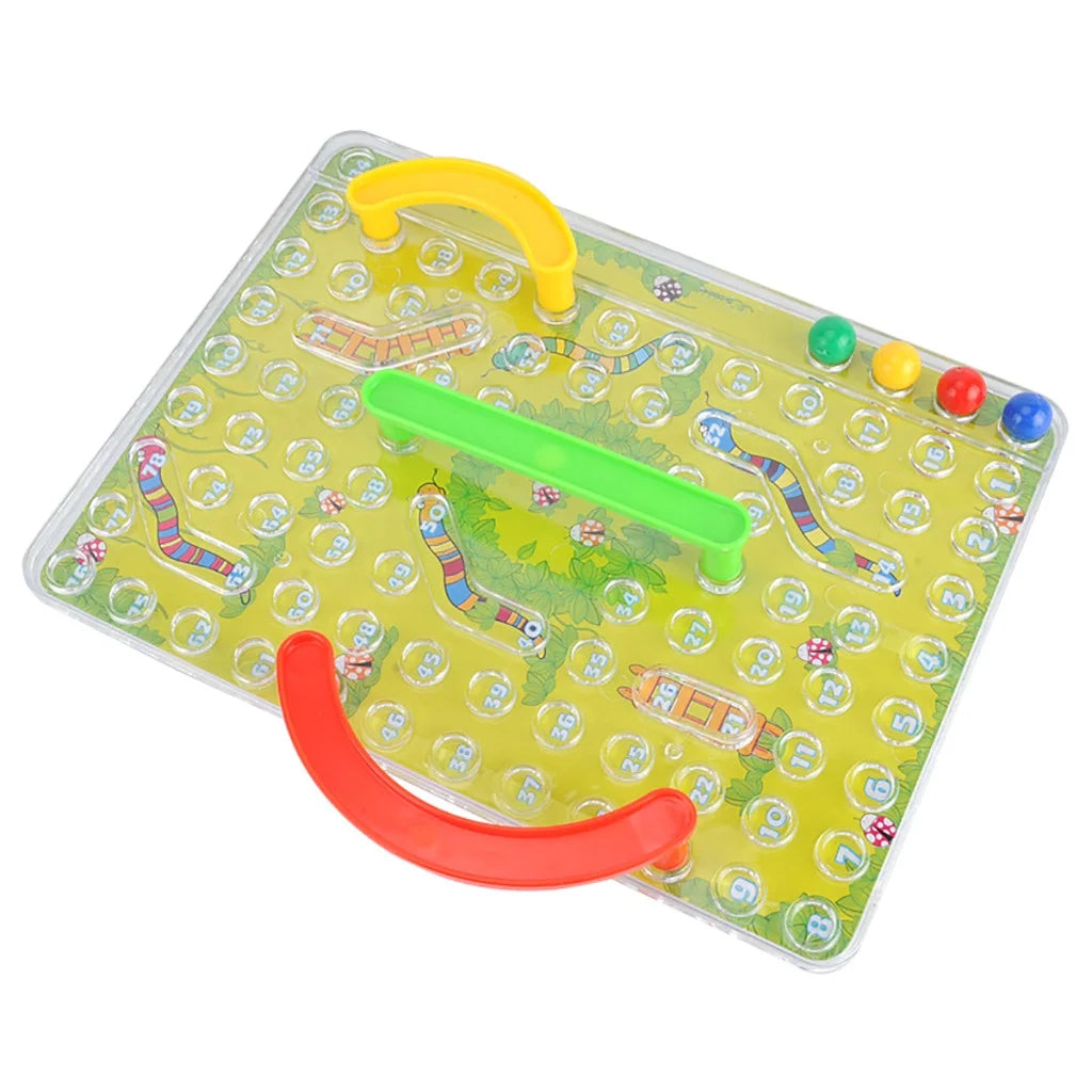 Traditional 3D Snakes Ladders Family Board Game Toy for Kid Gifts Night Fun